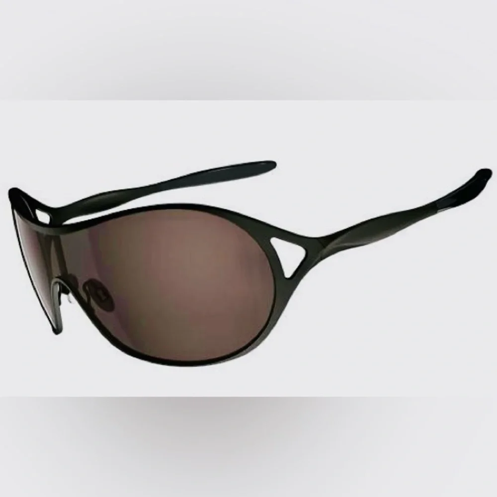 OAKLEY Deception Black Sunglasses Women’s Men’s Unisex w White Case & Bag Pouch